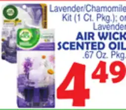 Bravo Supermarkets AIR WICK SCENTED OIL .67 Oz. Pkg offer