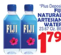 Bravo Supermarkets FIJI NATURAL ARTESIAN WATER offer