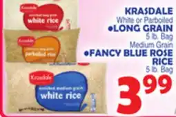 Bravo Supermarkets KRASDALE White or Parboiled offer