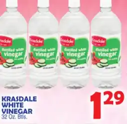 Bravo Supermarkets KRASDALE WHITE VINEGAR offer