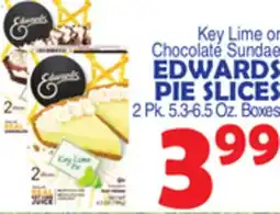 Bravo Supermarkets EDWARDS PIE SLICES offer