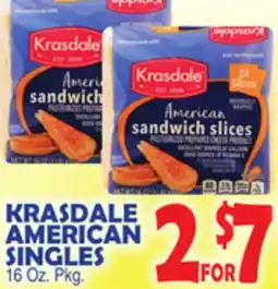 Bravo Supermarkets KRASDALE AMERICAN SINGLES offer