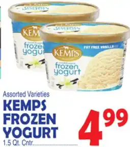 Bravo Supermarkets KEMPS FROZEN YOGURT offer