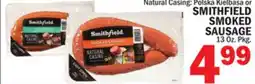 Bravo Supermarkets SMITHFIELD SMOKED SAUSAGE offer
