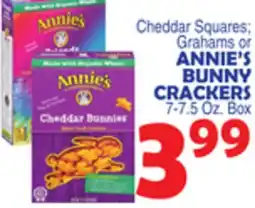 Bravo Supermarkets ANNIE'S BUNNY CRACKERS offer