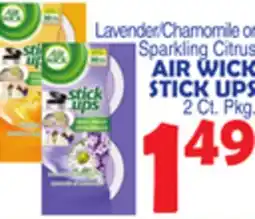 Bravo Supermarkets AIR WICK STICK UPS offer