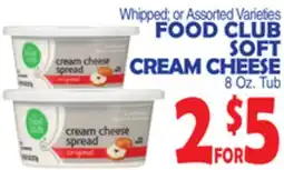 Bravo Supermarkets FOOD CLUB SOFT CREAM CHEESE offer