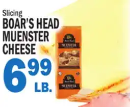 Bravo Supermarkets BOAR'S HEAD MUENSTER CHEESE offer