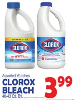 Bravo Supermarkets CLOROX BLEACH offer