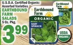 Bravo Supermarkets EARTHBOUND FARM SALADS offer