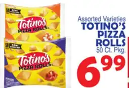 Bravo Supermarkets TOTINO'S PIZZA ROLLS offer