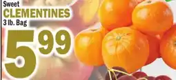 Bravo Supermarkets Sweet CLEMENTINES offer