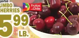 Bravo Supermarkets JUMBO CHERRIES offer