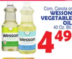 Bravo Supermarkets WESSON VEGETABLE OIL offer