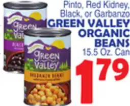 Bravo Supermarkets GREEN VALLEY ORGANIC BEANS offer