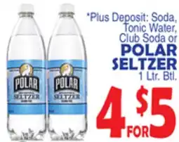 Bravo Supermarkets POLAR SELTZER offer