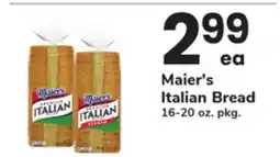 ACME Maier's Italian Bread offer