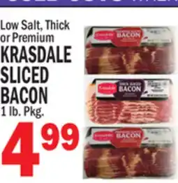 Bravo Supermarkets KRASDALE SLICED SLICED BACON offer