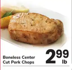 ACME Boneless Center Cut Pork Chops offer