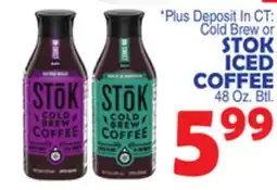 Bravo Supermarkets STOK ICED COFFEE offer