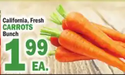 Bravo Supermarkets CARROTS offer