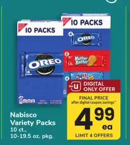ACME Nabisco Variety Packs offer