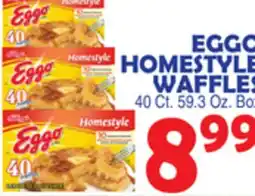 Bravo Supermarkets KELLOGG'S EGGO HOMESTYLE WAFFLES offer