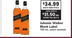 ACME Johnnie Walker Black Label offer