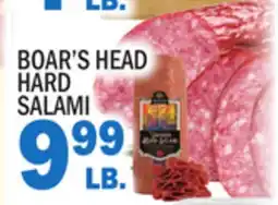 Bravo Supermarkets BOAR'S HEAD HARD SALAMI offer