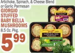 Bravo Supermarkets GIORGIO STUFFED BABY BELLA MUSHROOMS offer