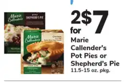 ACME Marie Callender's Pot Pies or Shepherd's Pie offer