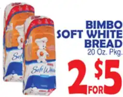 Bravo Supermarkets BIMBO SOFT WHITE BREAD offer