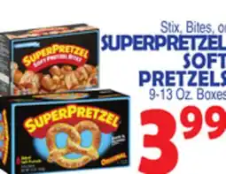 Bravo Supermarkets SUPERPRETZEL SOFT PRETZELS offer