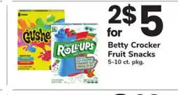 ACME Betty Crocker Fruit Snacks offer