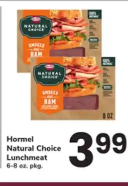 ACME Hormel Natural Choice Lunchmeat offer