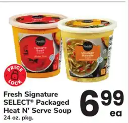 ACME Fresh Signature SELECT Packaged Heat N'Serve Soup offer
