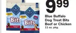 ACME Blue Buffalo Dog Treat Bits Beef or Chicken offer
