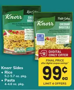 ACME Knorr Sides, Rice 5.2-5.7 oz. pkg., Pasta 4-4.6 oz. pkg offer