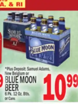 C Town BLUE MOON BEER offer