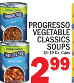 C Town PROGRESSO VEGETABLE CLASSICS SOUPS offer