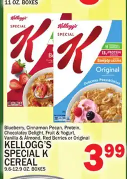 C Town KELLOGG'S SPECIAL K CEREAL offer