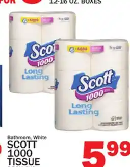 C Town SCOTT 1000 TISSUE offer