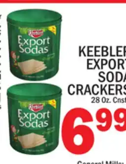 C Town KEEBLER EXPORT SODA CRACKERS offer
