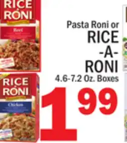 C Town RICE-A-RONI offer