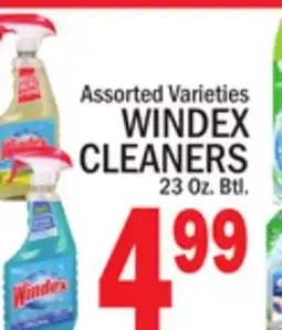 C Town WINDEX CLEANERS offer