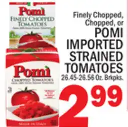 C Town POMI IMPORTED STRAINED TOMATOES offer