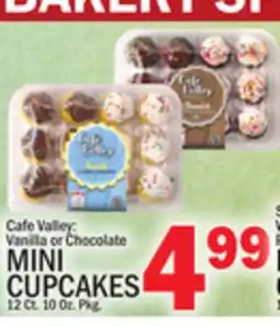 C Town CAFE VALLEY MINI CUPCAKES offer
