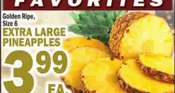 C Town EXTRA LARGE PINEAPPLES offer