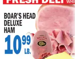 C Town BOAR'S HEAD DELUXE HAM offer