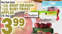 C Town LIL SNAP DRAGON, LIL RUBY FROST APPLES offer